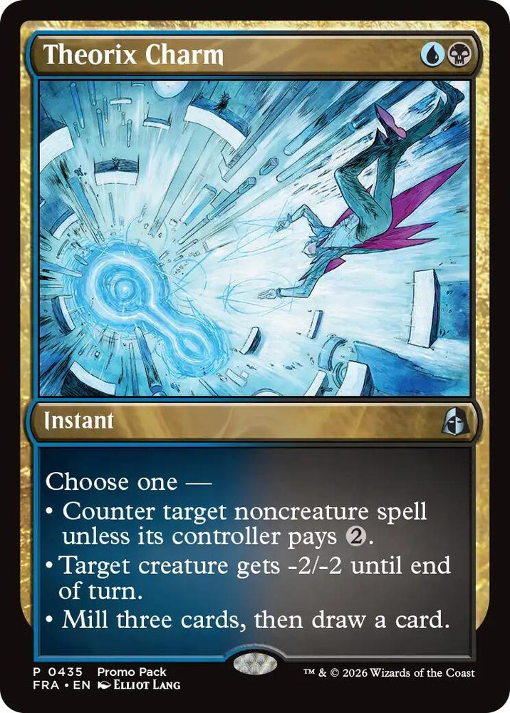 Image for Theorix Charm [Promo Pack: Reality Fracture] (PPFRA) - Magic: The Gathering