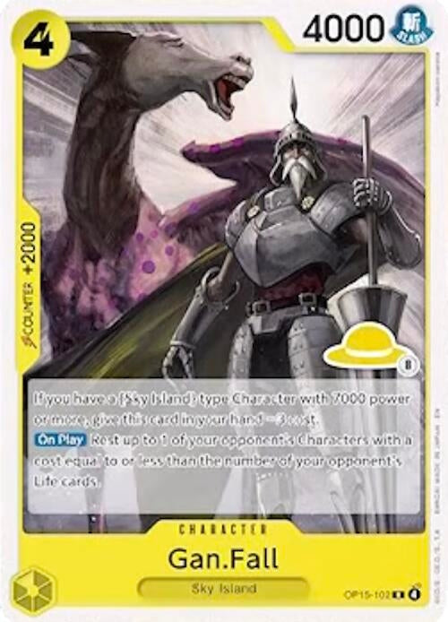 Image for Gan.Fall (Luffy Deck) [Set Sail Deck Set] (SD01) - One Piece Card Game