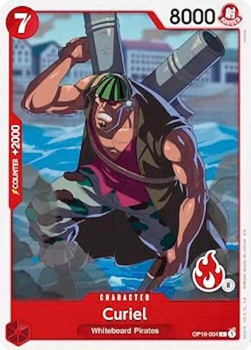 Image for Curiel (Ace Deck) [Set Sail Deck Set] (SD01) - One Piece Card Game
