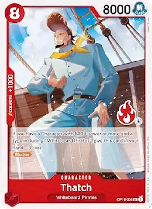 Image for Thatch (Ace Deck) [Set Sail Deck Set] (SD01) - One Piece Card Game
