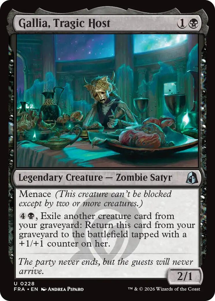 Image for Gallia, Tragic Host (228) [Reality Fracture] (FRA) - Magic: The Gathering