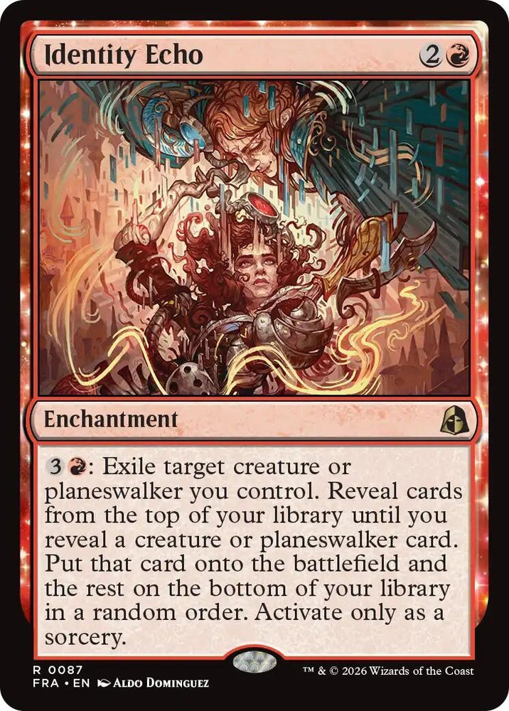 Image for Identity Echo (87) [Reality Fracture] (FRA) - Magic: The Gathering