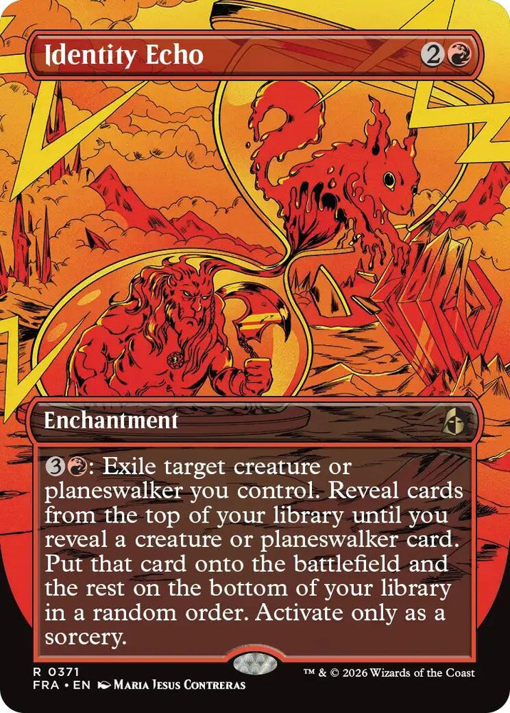 Image for Identity Echo (Borderless) (371) [Reality Fracture] (FRA) - Magic: The Gathering