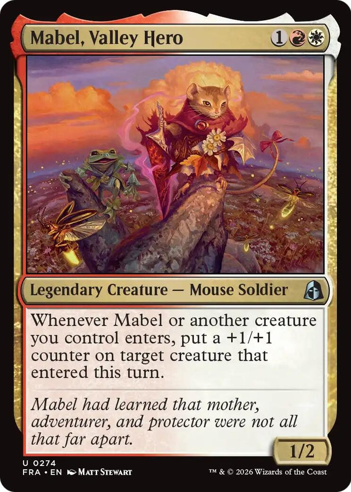 Image for Mabel, Valley Hero (274) [Reality Fracture] (FRA) - Magic: The Gathering