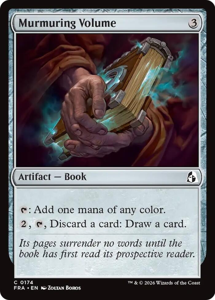 Image for Murmuring Volume (174) [Reality Fracture] (FRA) - Magic: The Gathering