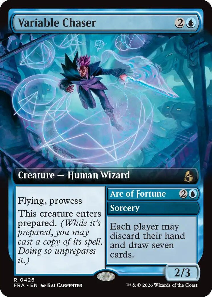 Image for Variable Chaser (Extended Art) (426) [Reality Fracture] (FRA) - Magic: The Gathering