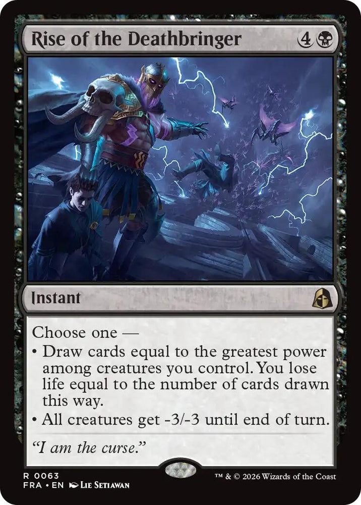 Image for Rise of the Deathbringer (63) [Reality Fracture] (FRA) - Magic: The Gathering