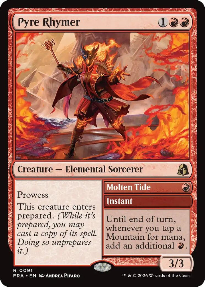 Image for Pyre Rhymer (91) [Reality Fracture] (FRA) - Magic: The Gathering
