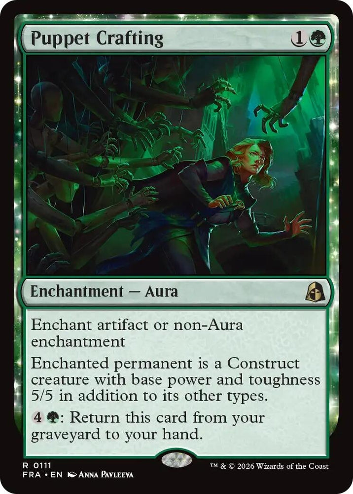 Image for Puppet Crafting (111) [Reality Fracture] (FRA) - Magic: The Gathering