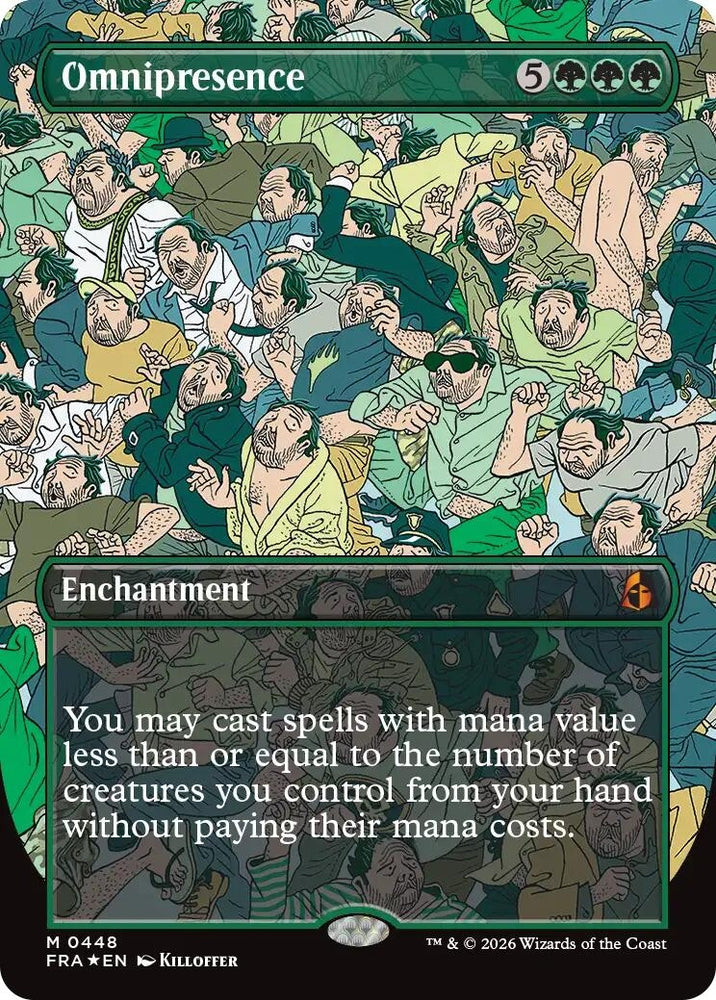 Image for Omnipresence (Borderless) (0448) (448) [Reality Fracture] (FRA) - Magic: The Gathering