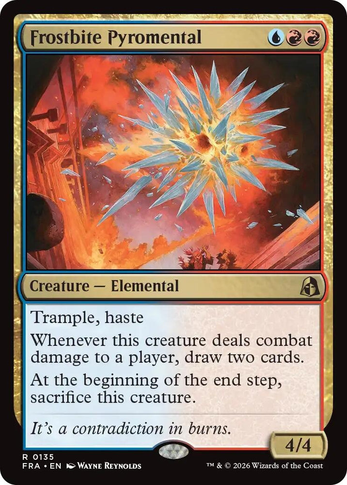 Image for Frostbite Pyromental (135) [Reality Fracture] (FRA) - Magic: The Gathering