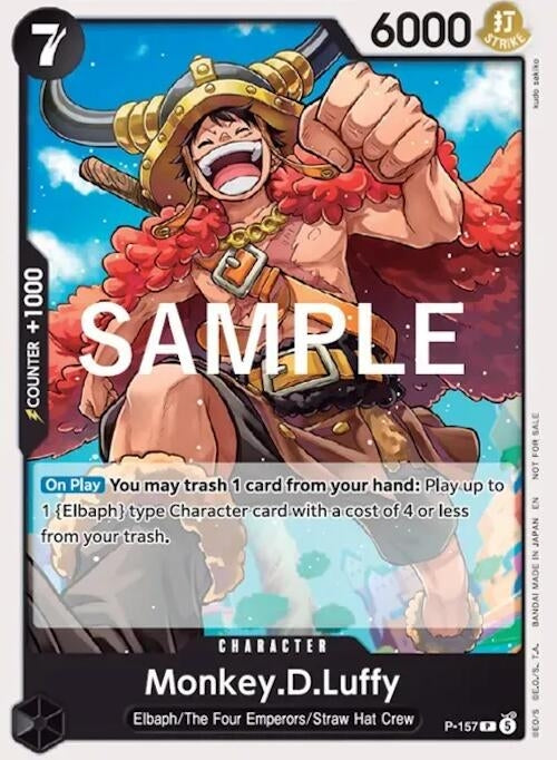 Image for Monkey.D.Luffy (Pirates Party 2026 Vol. 3) [One Piece Promotion Cards] (OP-PR) - One Piece Card Game
