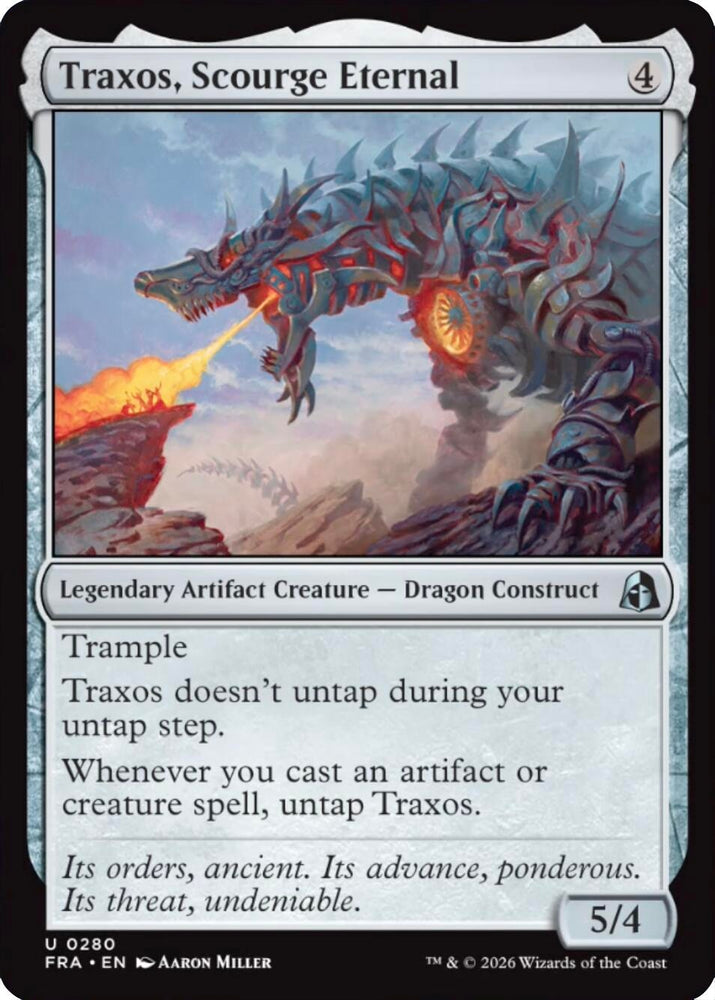 Image for Traxos, Scourge Eternal (280) [Reality Fracture] (FRA) - Magic: The Gathering