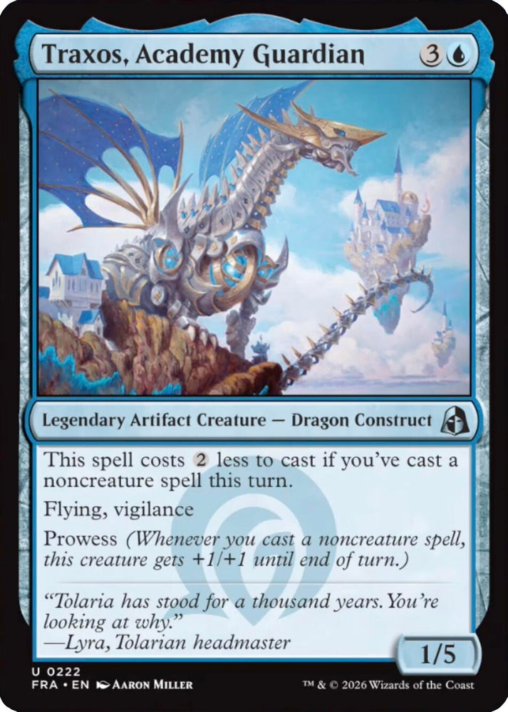 Image for Traxos, Academy Guardian (222) [Reality Fracture] (FRA) - Magic: The Gathering