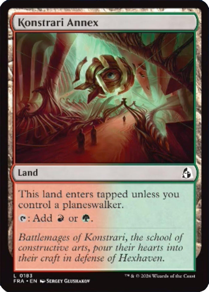 Image for Konstrari Annex (183) [Reality Fracture] (FRA) - Magic: The Gathering