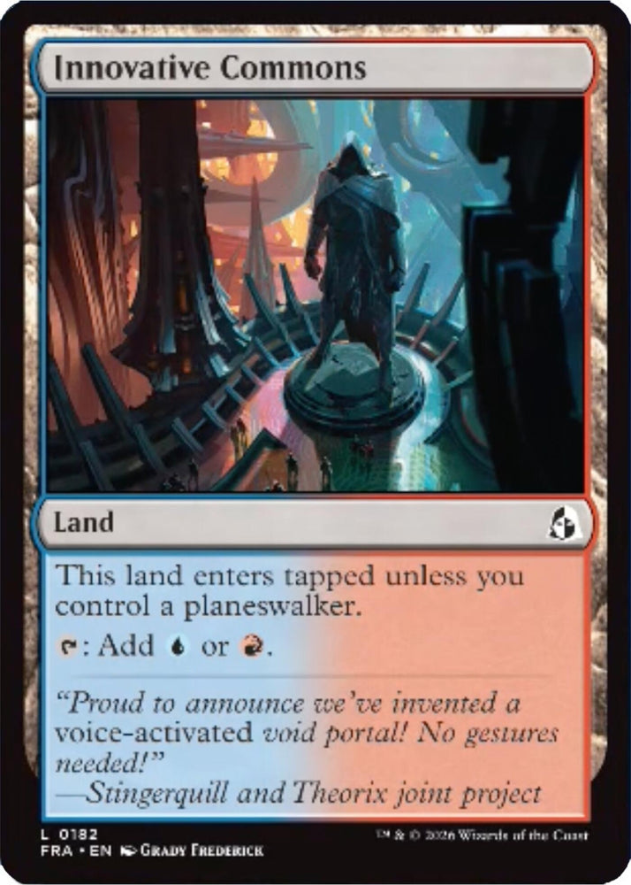 Image for Innovative Commons (182) [Reality Fracture] (FRA) - Magic: The Gathering