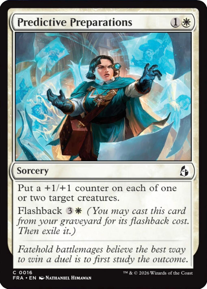 Image for Predictive Preparations (16) [Reality Fracture] (FRA) - Magic: The Gathering