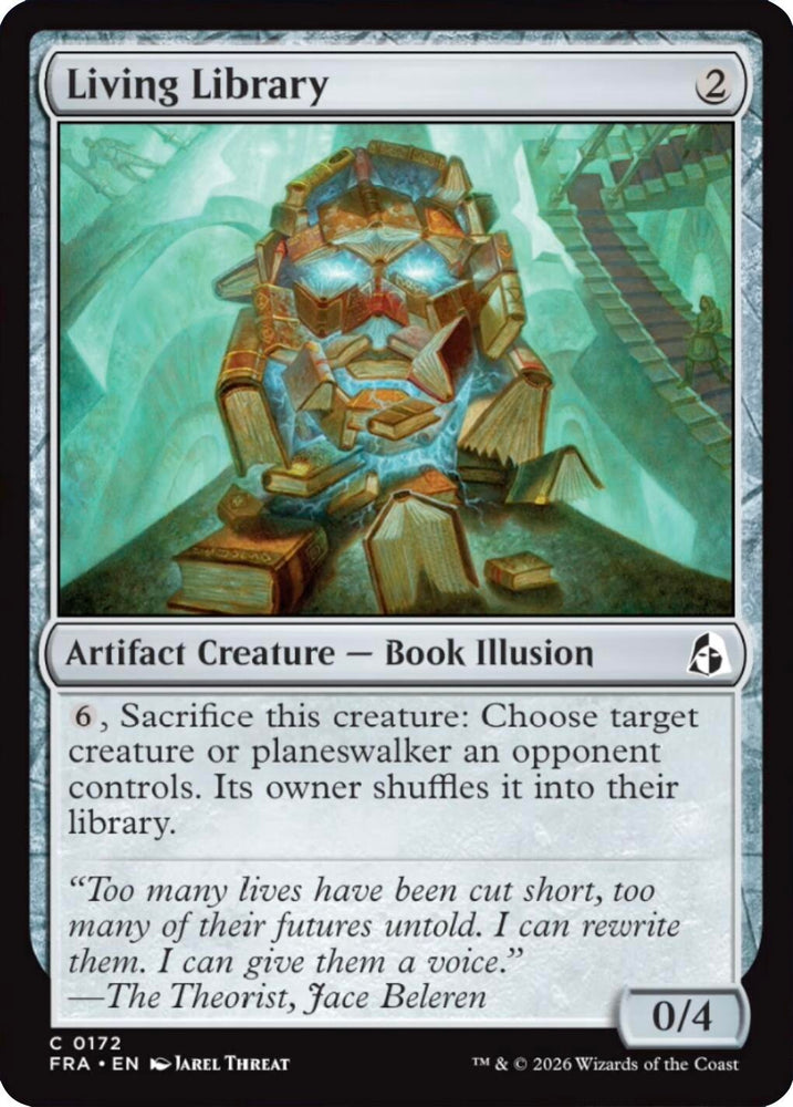 Image for Living Library (172) [Reality Fracture] (FRA) - Magic: The Gathering
