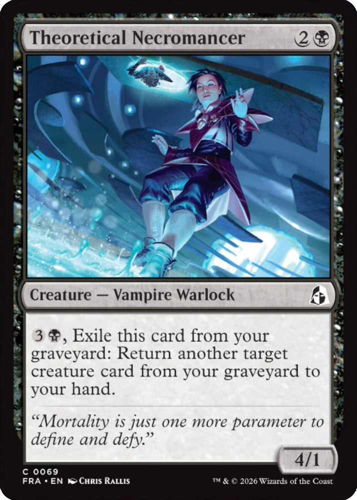 Image for Theoretical Necromancer (69) [Reality Fracture] (FRA) - Magic: The Gathering