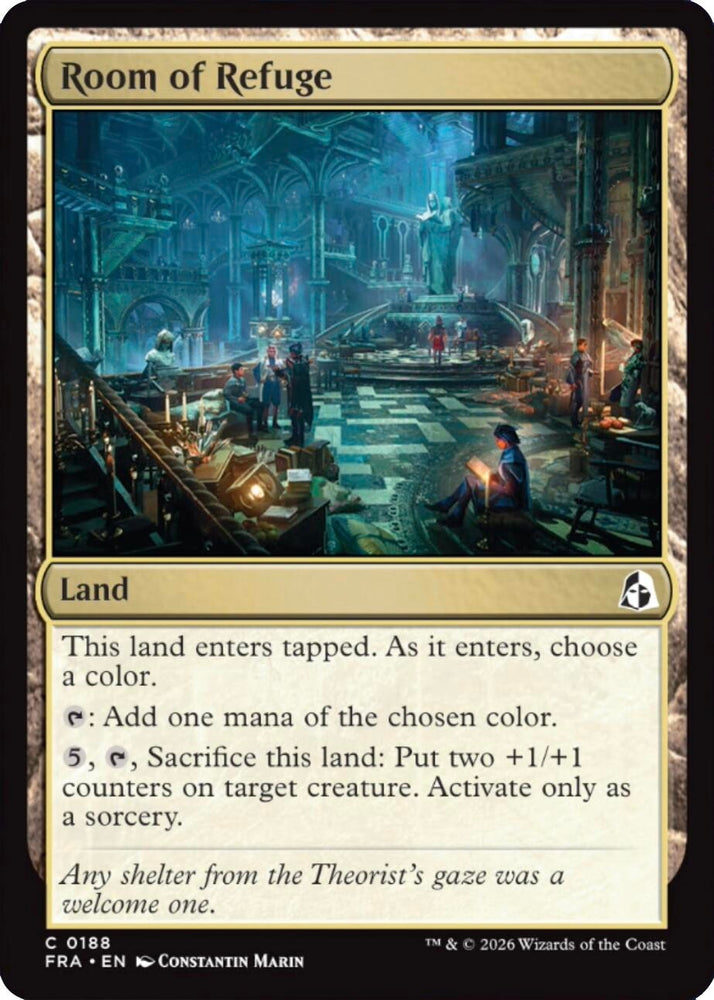 Image for Room of Refuge (188) [Reality Fracture] (FRA) - Magic: The Gathering