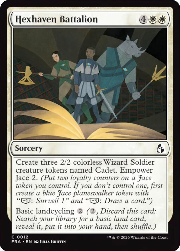 Image for Hexhaven Battalion (12) [Reality Fracture] (FRA) - Magic: The Gathering