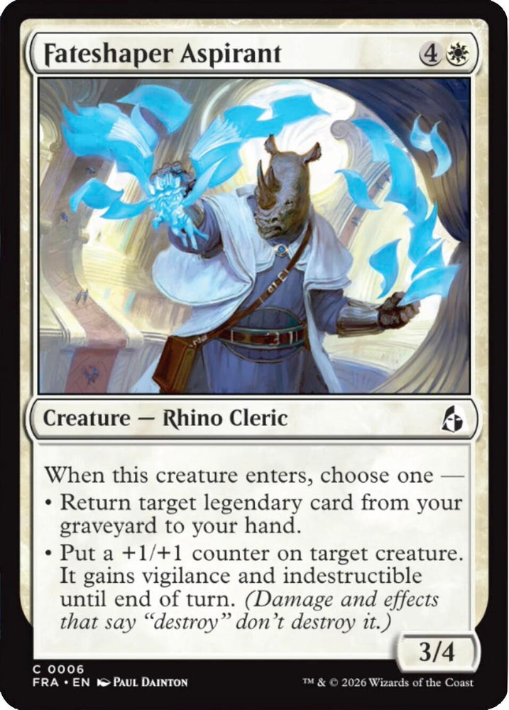 Image for Fateshaper Aspirant (6) [Reality Fracture] (FRA) - Magic: The Gathering