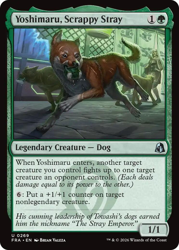 Image for Yoshimaru, Scrappy Stray (269) [Reality Fracture] (FRA) - Magic: The Gathering