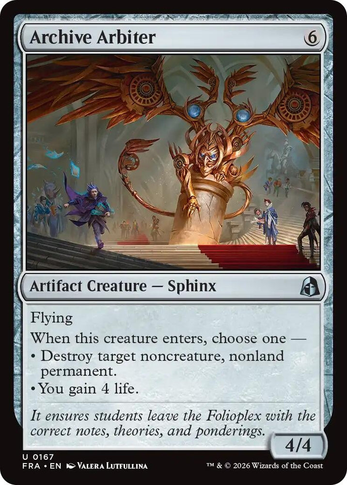 Image for Archive Arbiter (167) [Reality Fracture] (FRA) - Magic: The Gathering