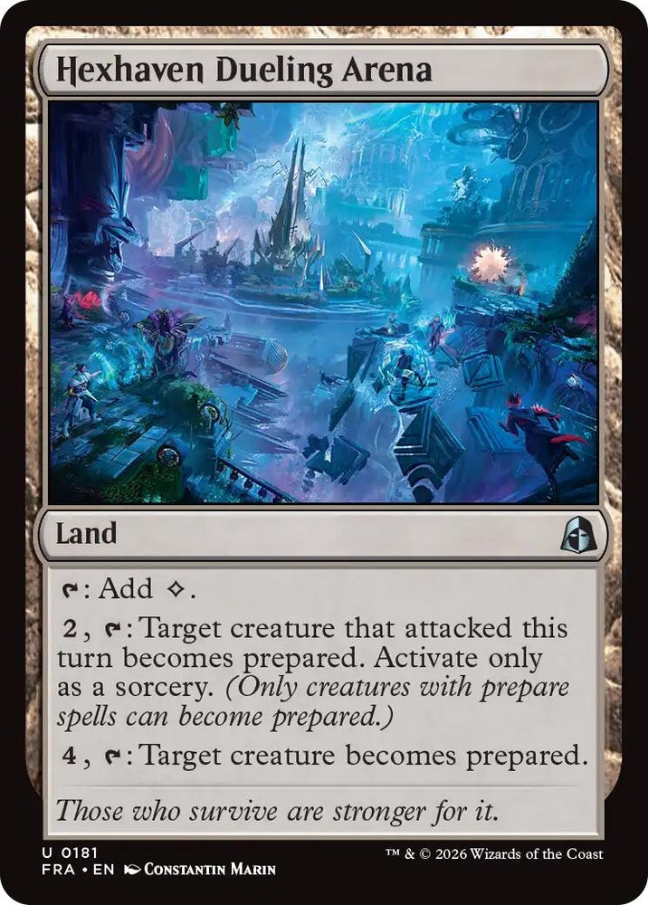 Image for Hexhaven Dueling Arena (181) [Reality Fracture] (FRA) - Magic: The Gathering
