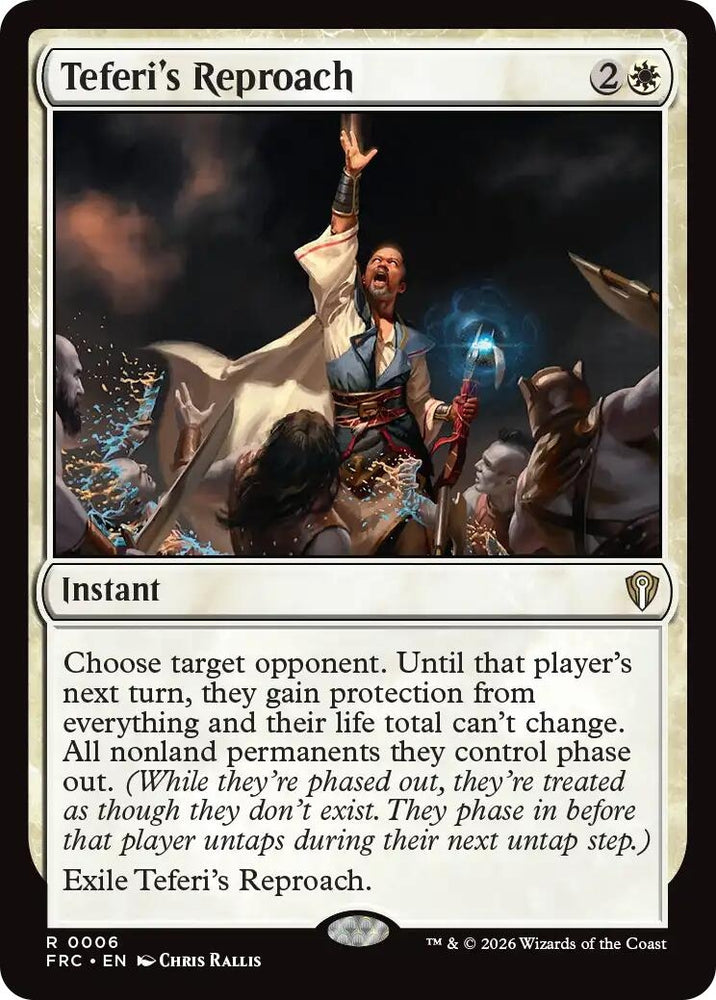 Image for Teferi's Reproach [Commander: Reality Fracture] (FRC) - Magic: The Gathering