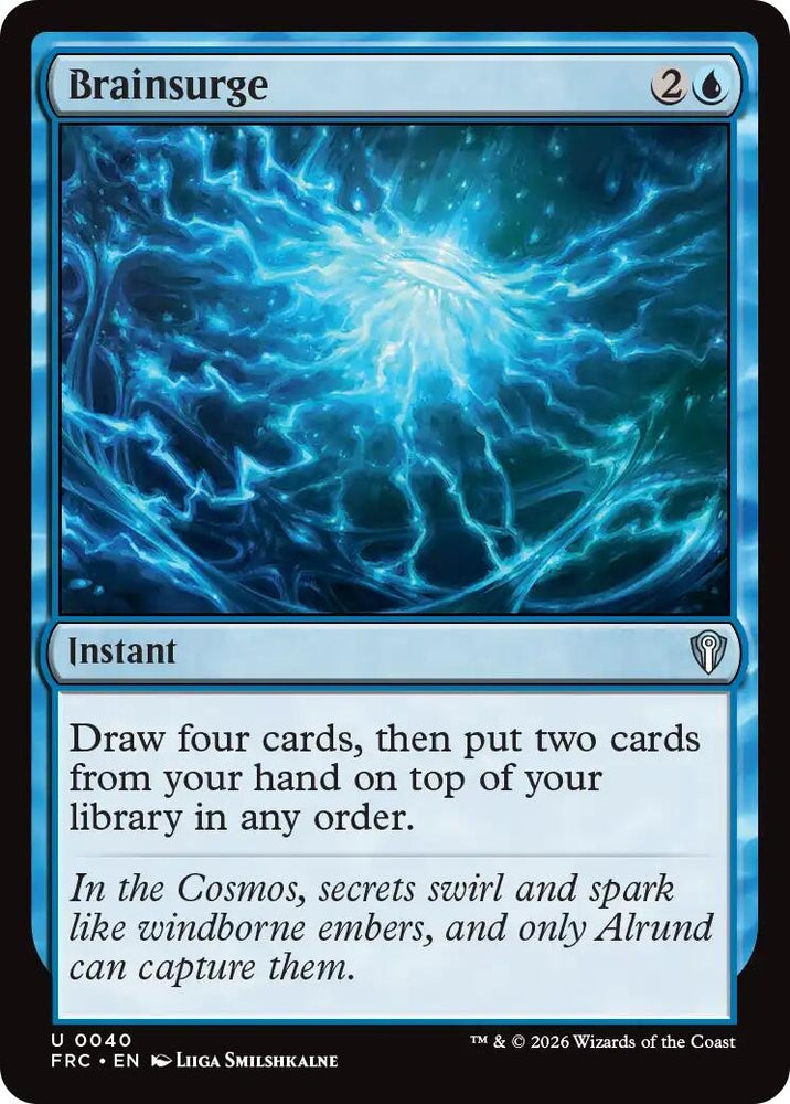 Image for Brainsurge [Commander: Reality Fracture] (FRC) - Magic: The Gathering