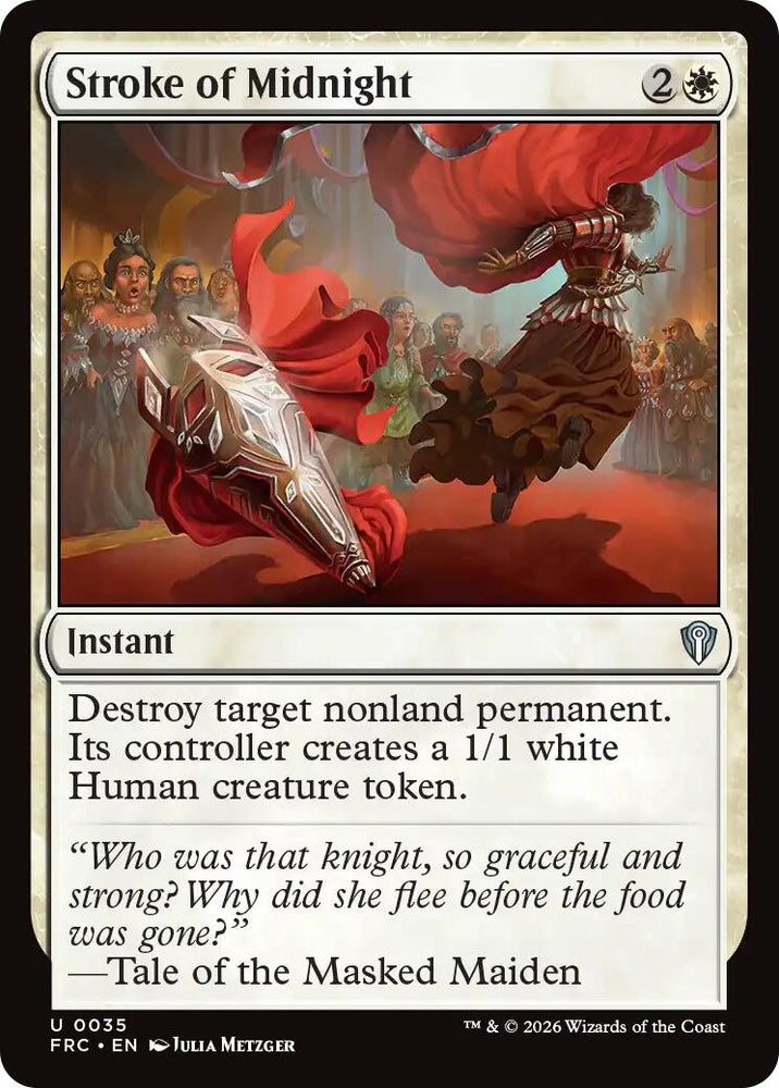 Image for Stroke of Midnight [Commander: Reality Fracture] (FRC) - Magic: The Gathering
