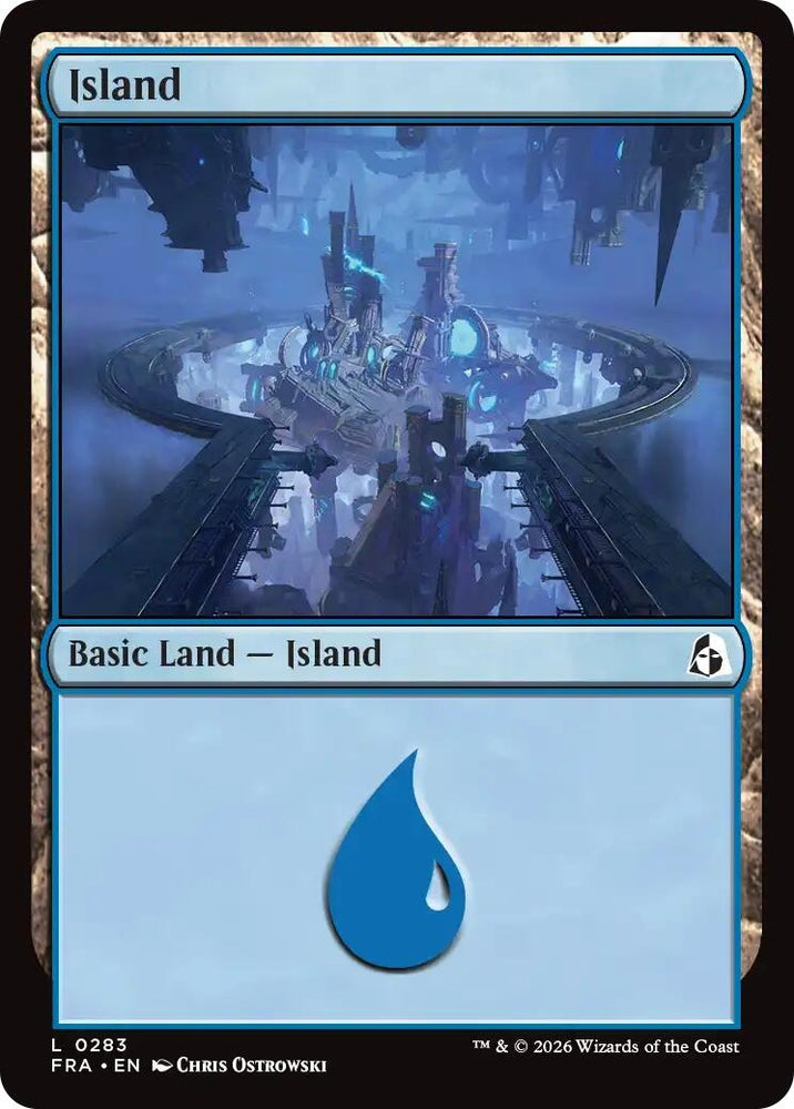 Image for Island (0283) (283) [Reality Fracture] (FRA) - Magic: The Gathering