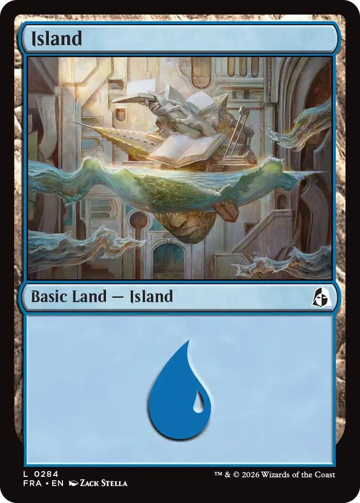 Image for Island (0284) (284) [Reality Fracture] (FRA) - Magic: The Gathering