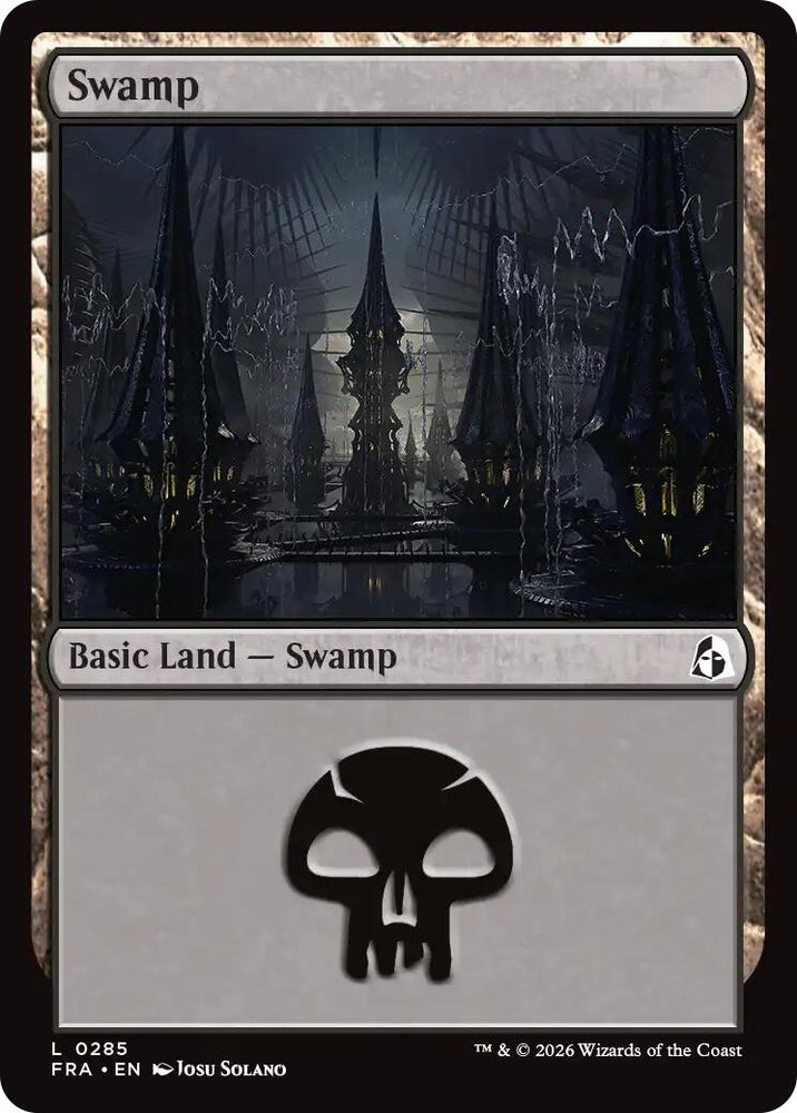 Image for Swamp (0285) (285) [Reality Fracture] (FRA) - Magic: The Gathering