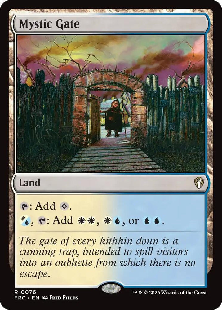 Image for Mystic Gate [Commander: Reality Fracture] (FRC) - Magic: The Gathering