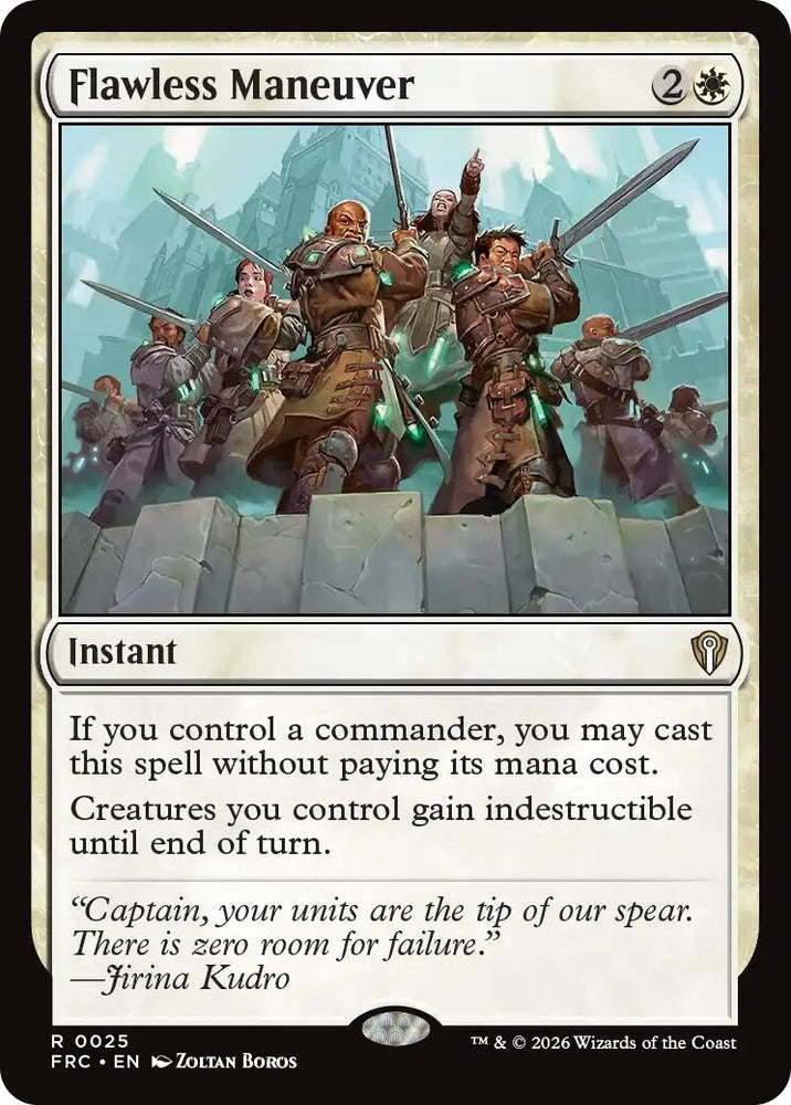 Image for Flawless Maneuver [Commander: Reality Fracture] (FRC) - Magic: The Gathering