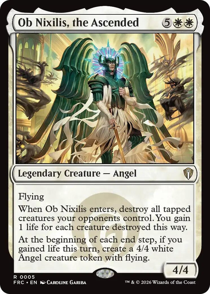 Image for Ob Nixilis, the Ascended [Commander: Reality Fracture] (FRC) - Magic: The Gathering