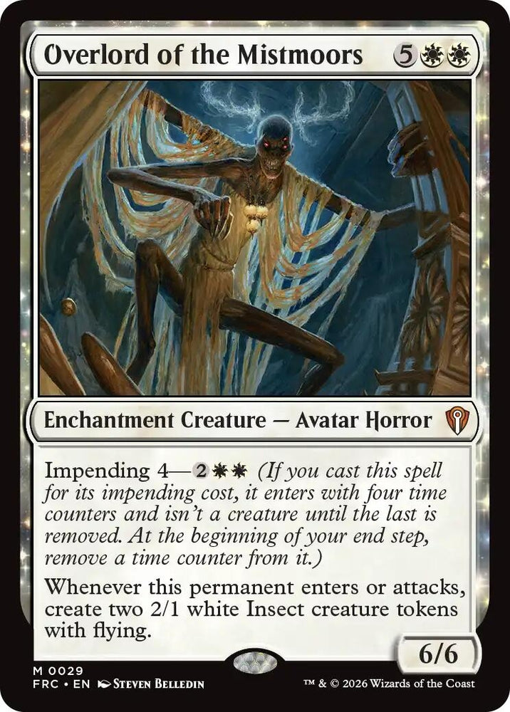 Image for Overlord of the Mistmoors [Commander: Reality Fracture] (FRC) - Magic: The Gathering