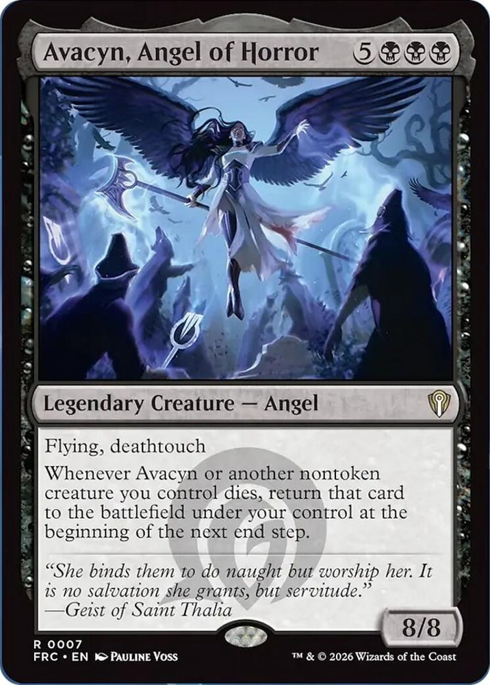 Image for Avacyn, Angel of Horror [Commander: Reality Fracture] (FRC) - Magic: The Gathering