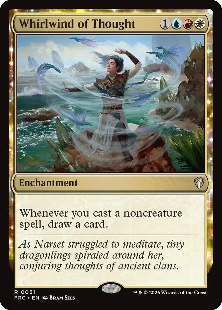 Image for Whirlwind of Thought [Commander: Reality Fracture] (FRC) - Magic: The Gathering