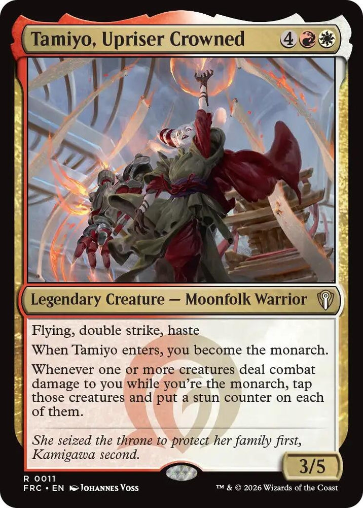 Image for Tamiyo, Upriser Crowned [Commander: Reality Fracture] (FRC) - Magic: The Gathering