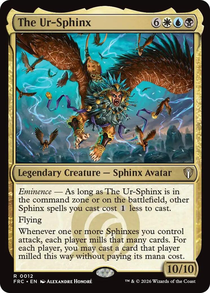 Image for The Ur-Sphinx [Commander: Reality Fracture] (FRC) - Magic: The Gathering