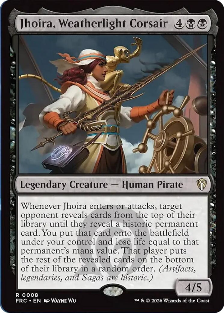 Image for Jhoira, Weatherlight Corsair [Commander: Reality Fracture] (FRC) - Magic: The Gathering