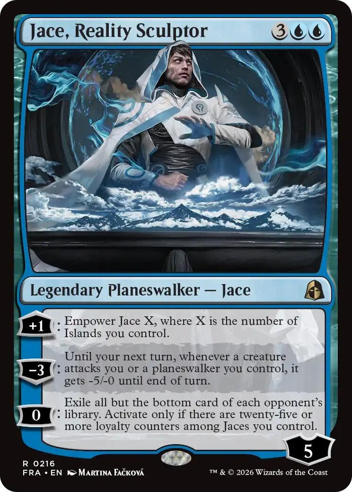 Image for Jace, Reality Sculptor (216) [Reality Fracture] (FRA) - Magic: The Gathering