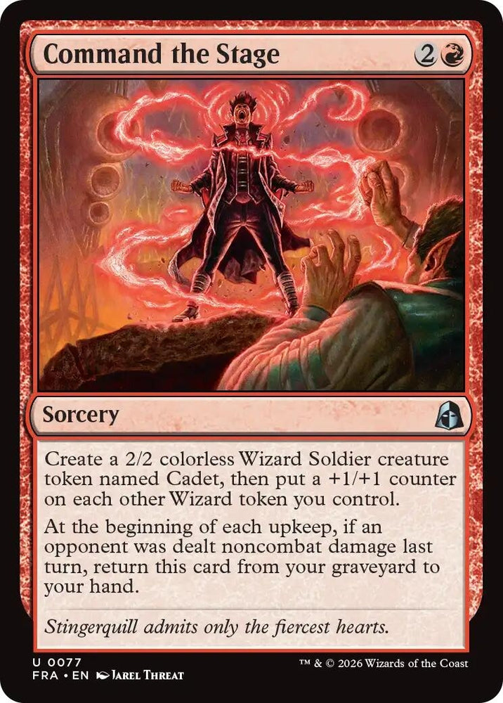 Image for Command the Stage (77) [Reality Fracture] (FRA) - Magic: The Gathering