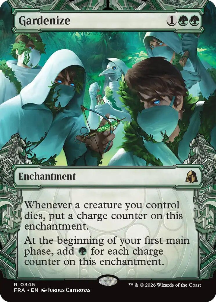 Image for Gardenize (Showcase) (0345) (345) [Reality Fracture] (FRA) - Magic: The Gathering