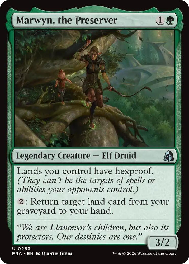 Image for Marwyn, the Preserver (263) [Reality Fracture] (FRA) - Magic: The Gathering
