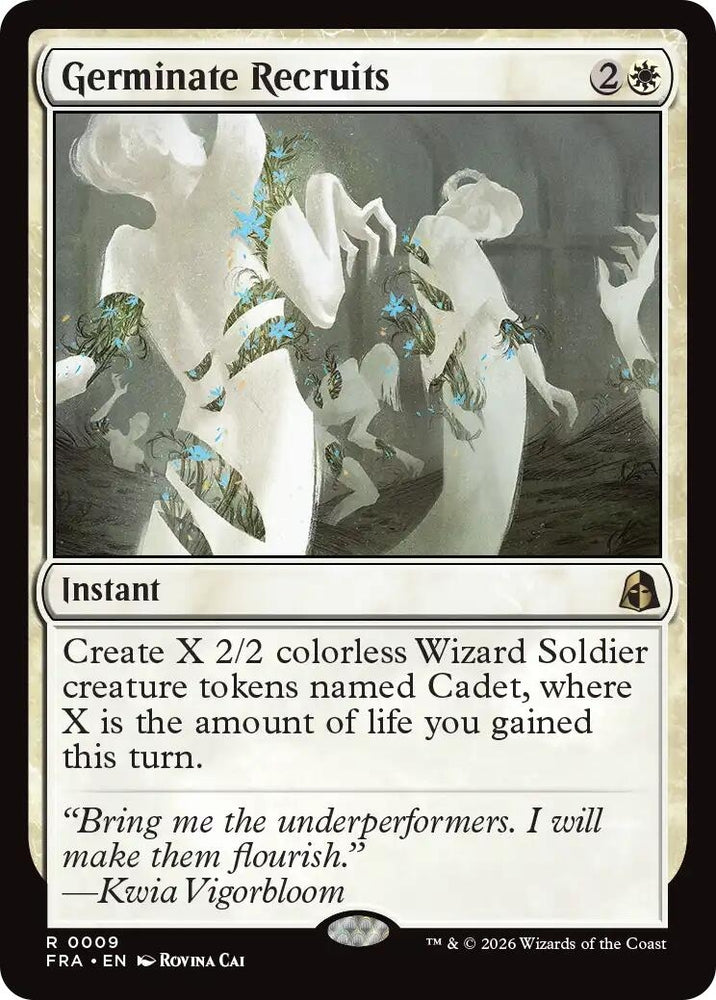 Image for Germinate Recruits (9) [Reality Fracture] (FRA) - Magic: The Gathering