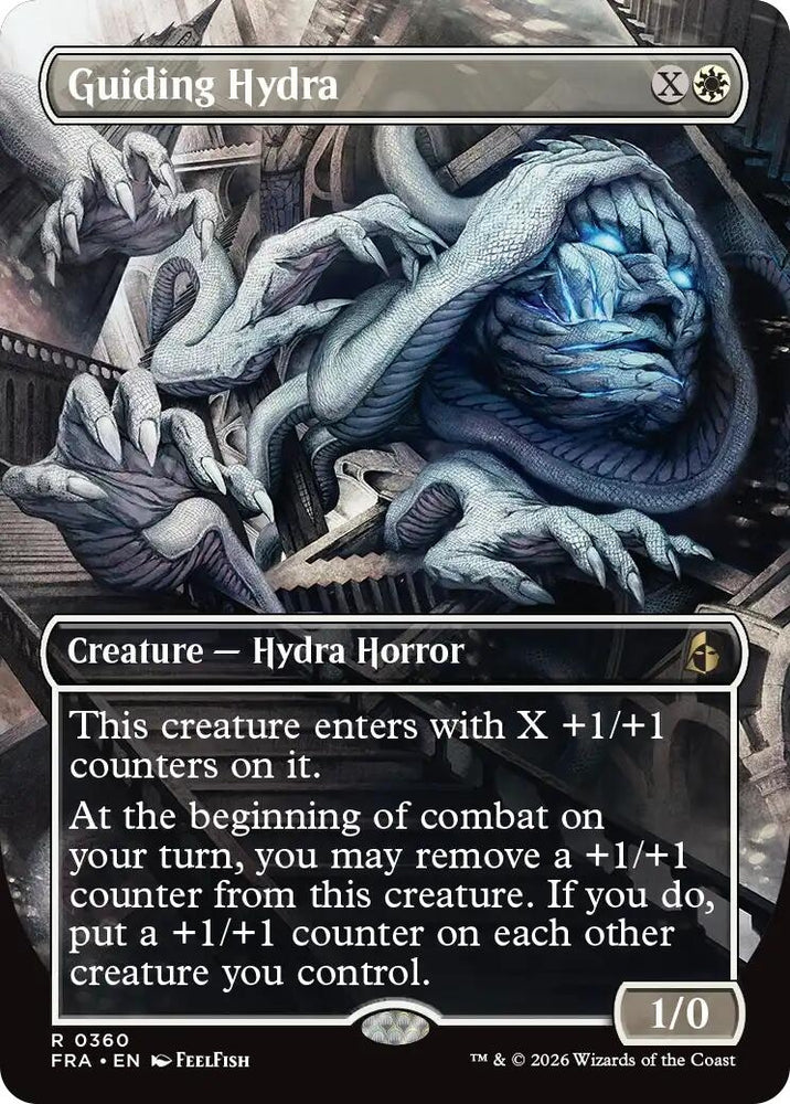 Image for Guiding Hydra (Borderless) (360) [Reality Fracture] (FRA) - Magic: The Gathering